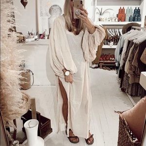 NEW Jen’s Pirate Booty Gossamer Dress Ivory M/L